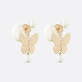 18K Dior Tribales Pearl Earrings