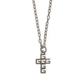 GUCCI Cross Pendant Necklace