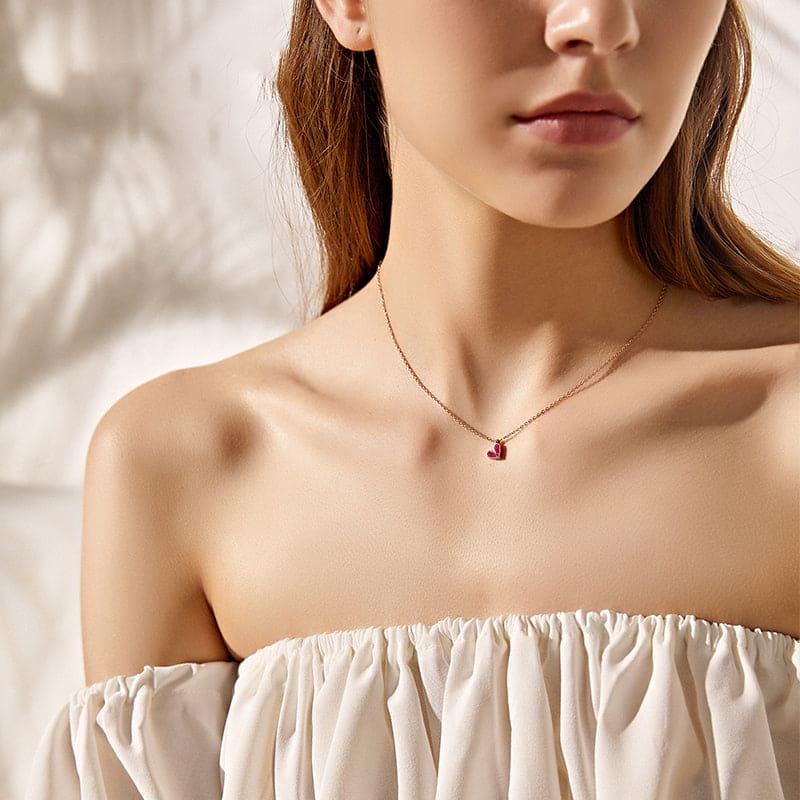 Crystal Heart Necklace