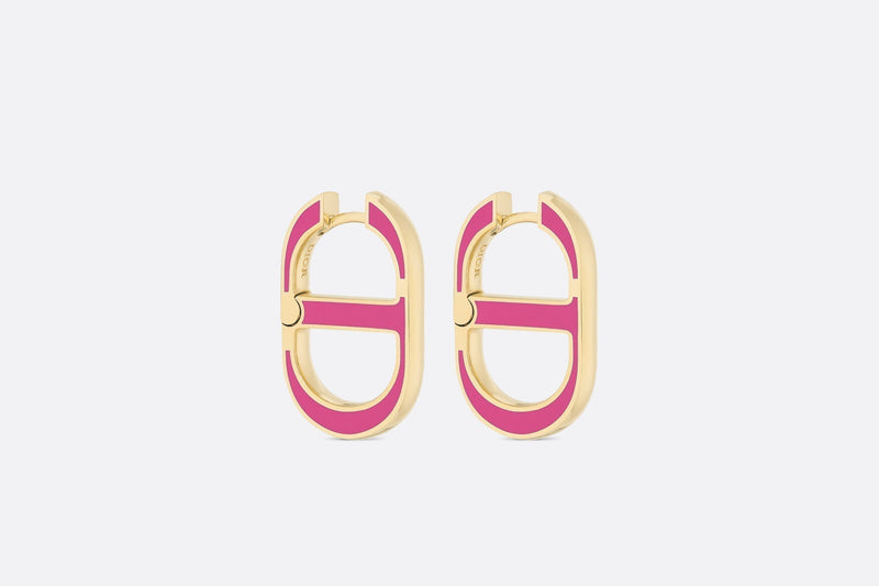 18K CD 30 Montaigne Rani Pink Earrings