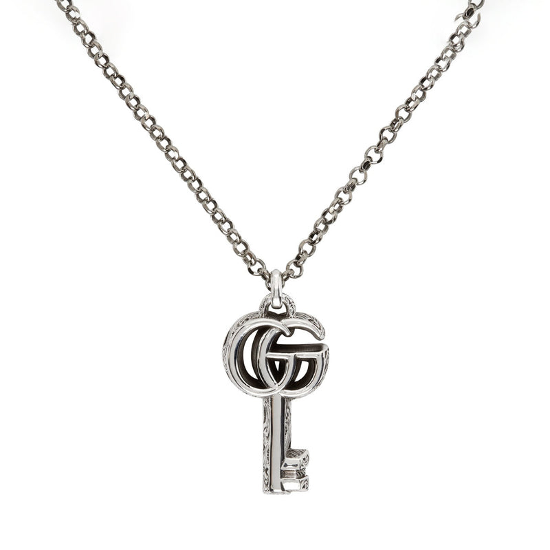 Double G Key Necklace