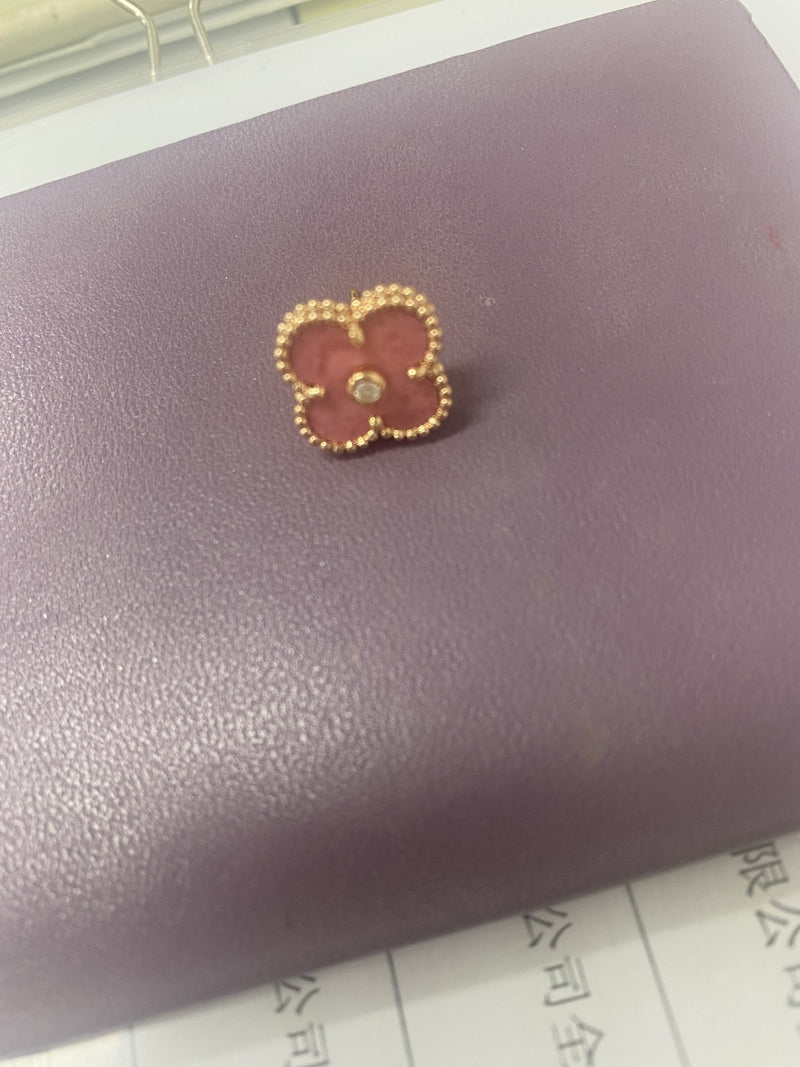 Diamond Clover Earring