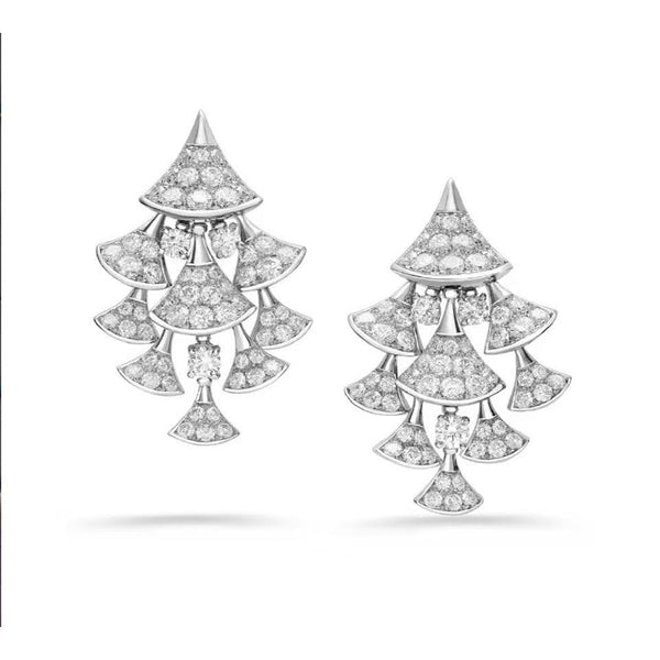 18K BVLGARI Divas' Dream Diamonds Earrings